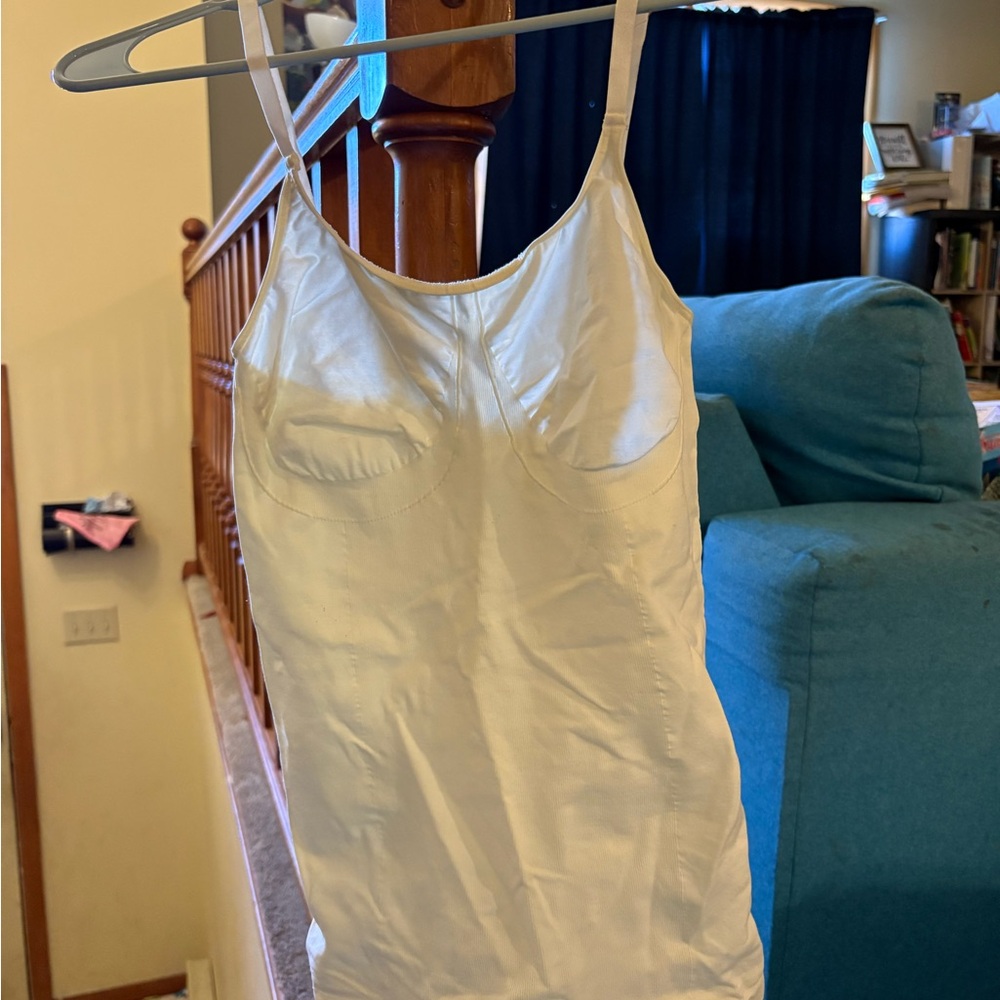 YITTY White Satin Chemise